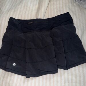 lululemon athletica Black Skirt